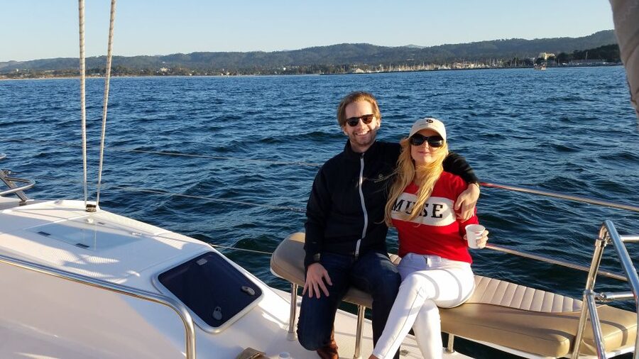 Monterey: Catamaran Sailing Cruise - Sailing Monterey Bay without the engine noise