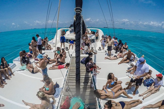 Mujeres Island Tour by Catamaran from Cancun City - Setting sail from Playa Tortugas