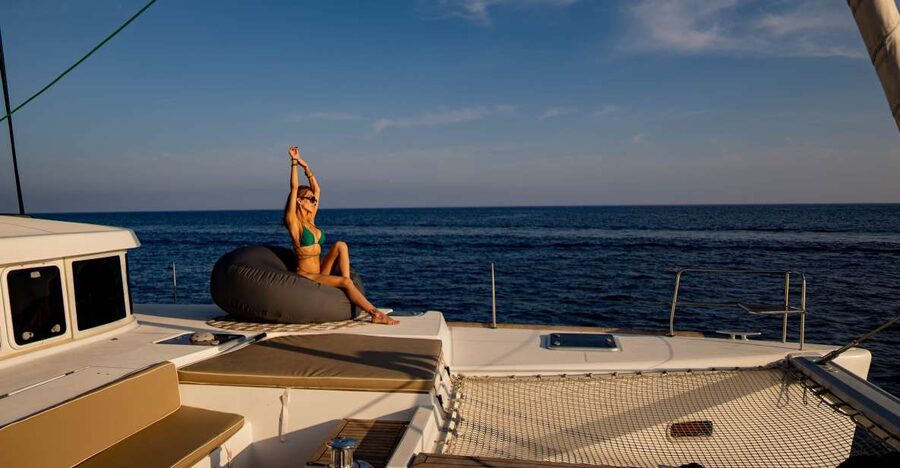 Mykonos: Boho Experience Catamaran Cruise - Choosing the 3:00 PM sunset experience