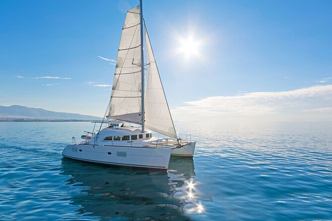 Mykonos Catamaran Cruise with Meal Drinks and Sup - A private way to get out of Mykonos
