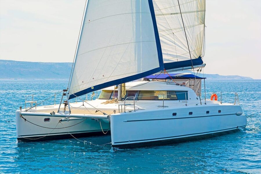 Mykonos Catamaran Delos Rhenia semi private cruise - Why Delos makes this more than a beach cruise