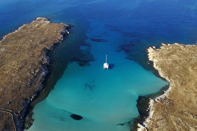 Mykonos Catamaran Full Day Private Cruise, 8-flavor Meal & Drinks - What the $1,153.46 price really buys