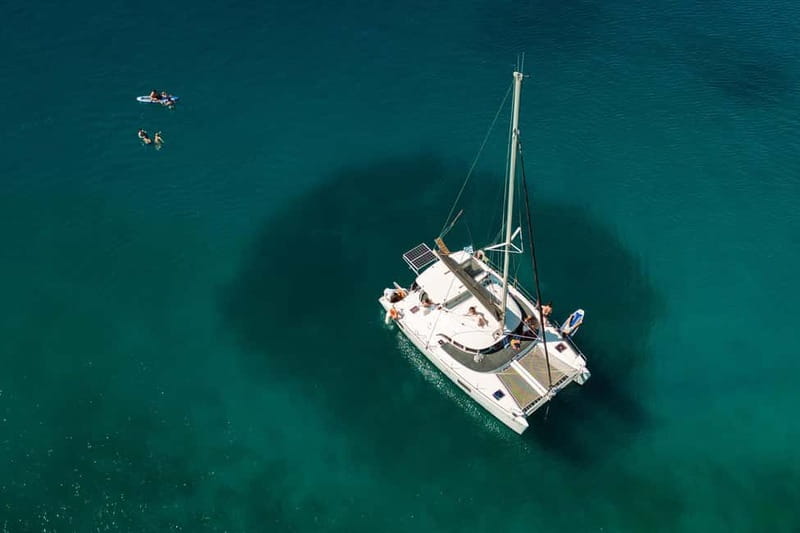 Nafplio: Catamaran Cruise with Meal and Drinks - First Stop: Daskaleio Cave