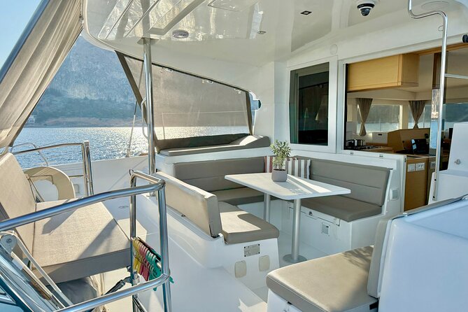 Nafplio Catamaran Full Day Sailing Private Cruise - What is included on the catamaran