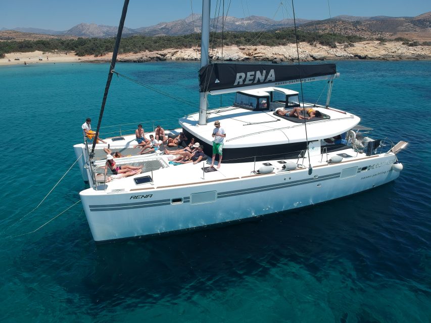 Naxos: Catamaran Cruise with Swim Stops, Food, and Drinks - What to pack for the deck