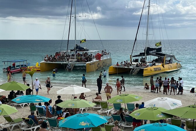 Negril 7 mile Beach, Party Catamaran Cruise , Snorkeling and Ricks Cafe Combo - Key points to know before booking