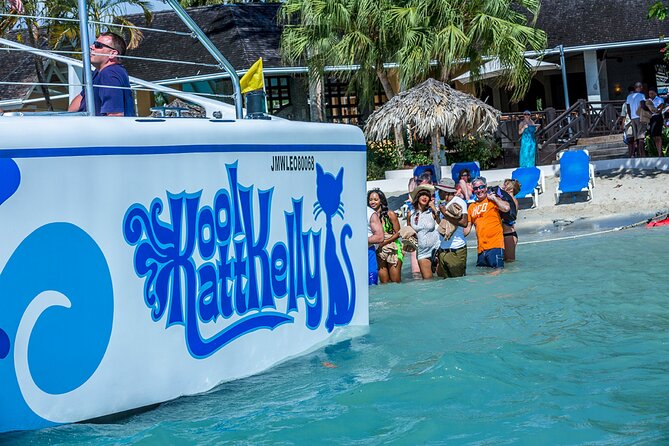 Negril Highlights Catamaran Cruise With Stop At Margaritaville - Taking on the Survivor-style scavenger hunt