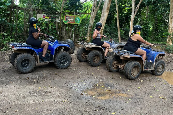 Negril Private Day Tour: ATV Ride, Party Catamaran & Ricks Cafe - Three hours aboard the shared party catamaran