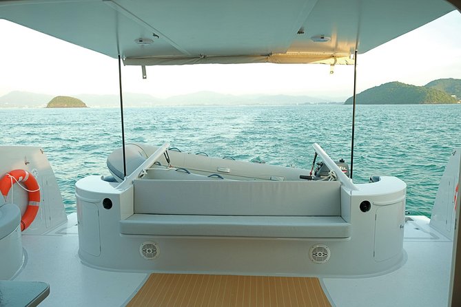 New Power catamaran for Phang Nga and Phi Phi island excursions - Racha Yai and Racha Noi for a water-first day