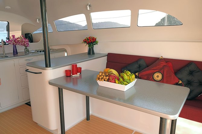 New Power catamaran for Phang Nga and Phi Phi island excursions - Lunch, drinks, and the useful comforts