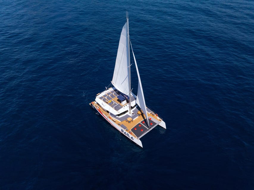 Nice : Dinner at Sea on a Maxi Catamaran - Villefranche, Cap Ferrat - Villefranche or Cap Ferrat after dark