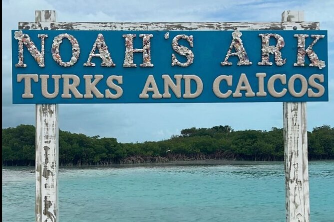 Noahs Ark Catamaran Trip - Arriving at Noah’s Ark floating beach club