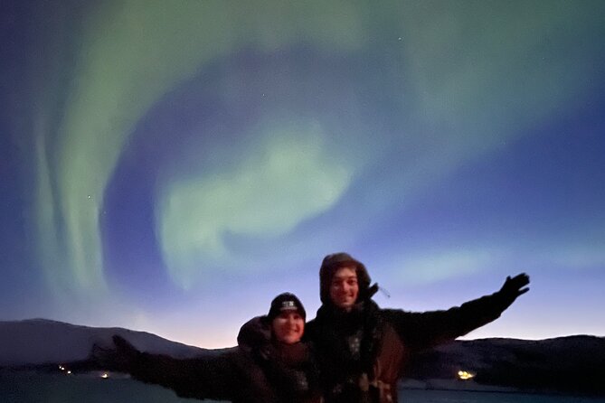 Northern Light Cruise With Luxury Catamaran in Tromso, Norway - The catamaran net is the signature viewing spot