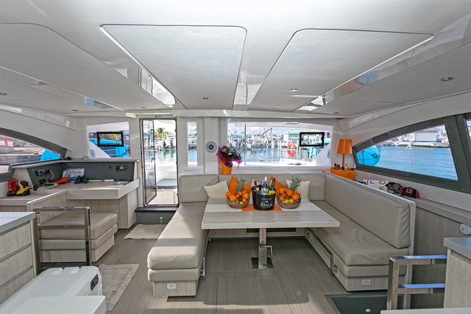 Nude Naturist Catamaran Boat Luxury Charter in St Maarten - The crew can make or break a long day