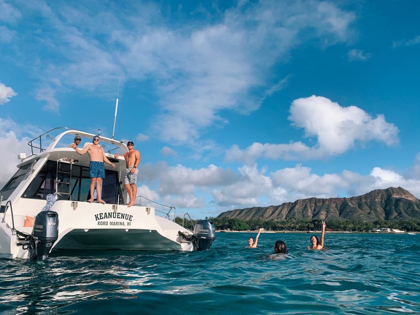 Oahu: Private Catamaran Sunset Cruise & Optional Snorkeling - Key points to know before booking