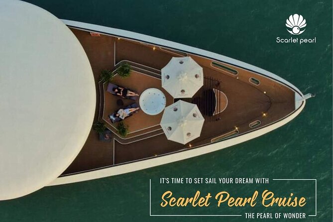[OFFICIAL]Scarlet Pearl Cruises 5++stars &CATAMARAN ULTRA LUXURY - Lunch while sailing through Lan Ha Bay