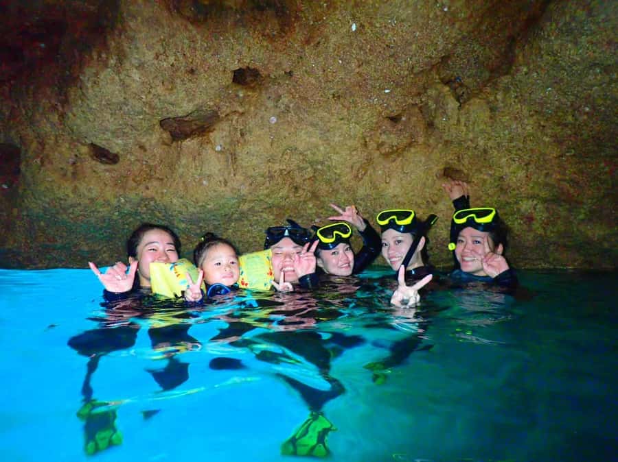 Onna: Blue Cave Snorkeling from Catamaran - A boat ride to Okinawa’s Blue Cave