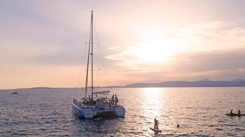 Palma de Mallorca: Deluxe Catamaran Sailing Tour with Meal - Cala Vella Is the Main Event