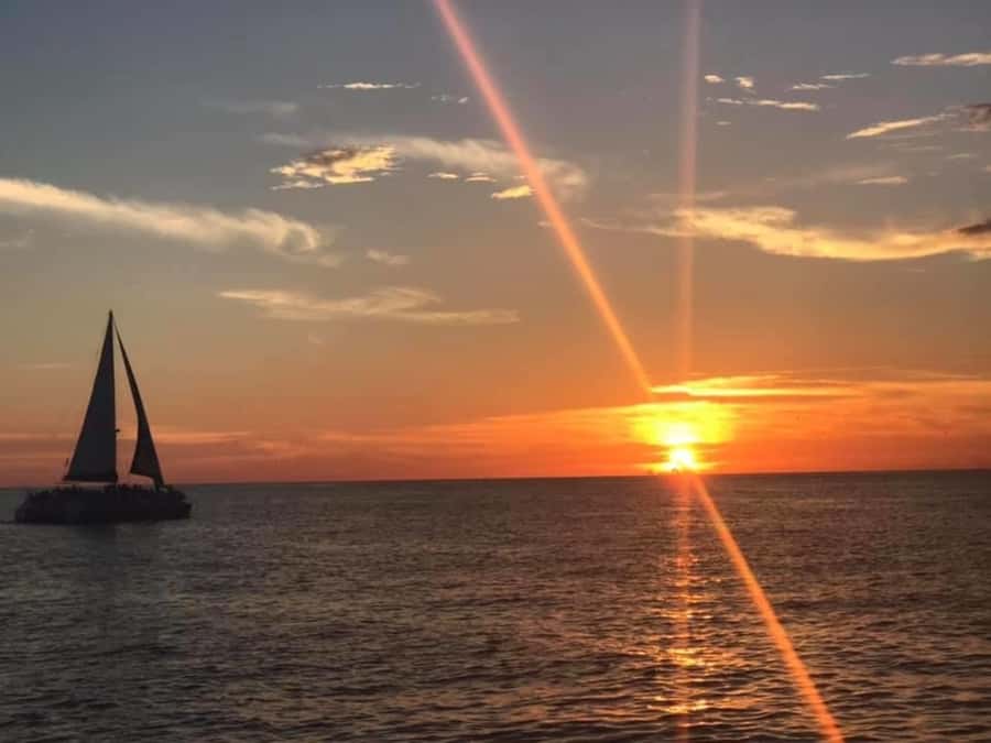 Panama City Beach: Sunset Sail on the Privateer Catamaran - Drinks, snacks, and the onboard mood