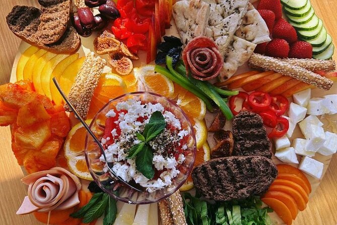 Panormo: Luxury Catamaran Cruise with Lunch & Open Bar - Gourmet bites before a fresh Mediterranean lunch