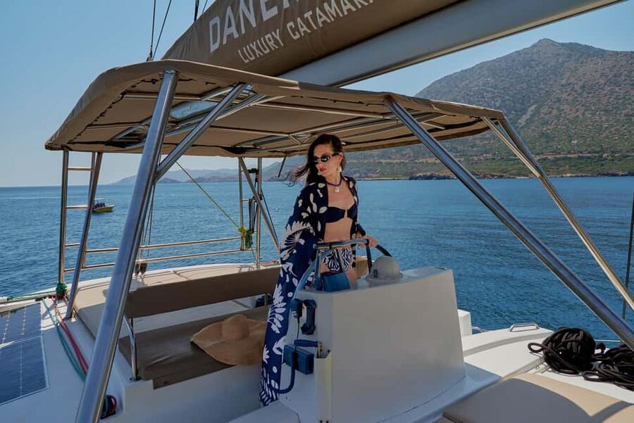 Panormo: Luxury Catamaran Cruise with Lunch & Open Bar - What the onboard comforts are really worth