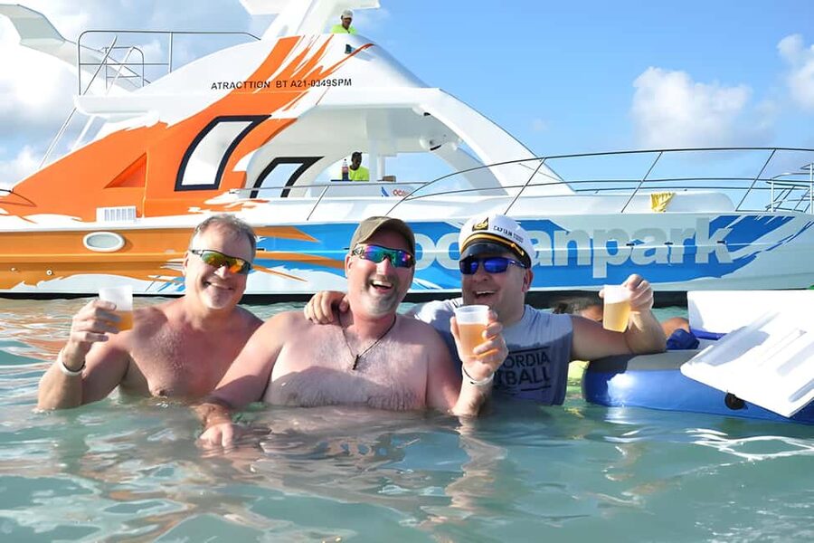 Party Boat Catamaran Excursion with snorkeling, BBQ & music - Setting out from Sosúa Beach