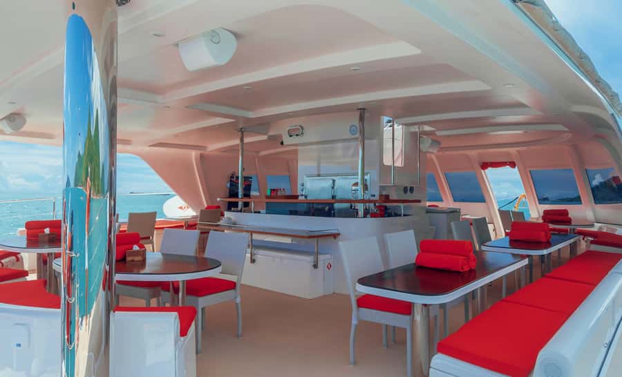 Pattaya: 2 Islands one day trip on Catamaran with Lunch - Koh Rin: more water time, no beach landing during turtle season