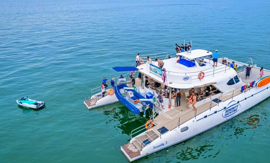 Pattaya: 3 Islands Catamaran Tour with Buffet Lunch - Koh Phai: two hours for swimming and lunch