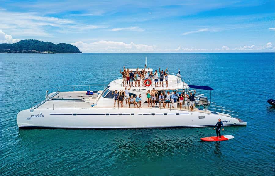 Pattaya: 3 Islands Day Tour on Catamaran with Buffet Lunch - What the $109 price really covers