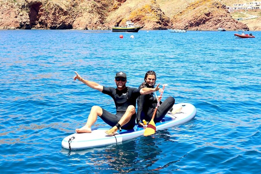 Peniche: Berlengas Island Catamaran Tour + Stand Up Paddle - From Peniche to the Berlengas by catamaran