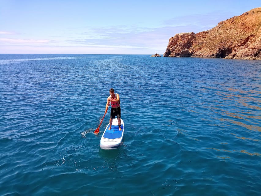 Peniche: Berlengas Island Catamaran Tour + Stand Up Paddle - Two and a half hours on a stand-up paddleboard