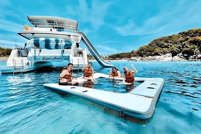 Phi Phi Maya and Maithon by Indigo Luxury Catamaran in Phuket - Maya Bay, with one important seasonal catch