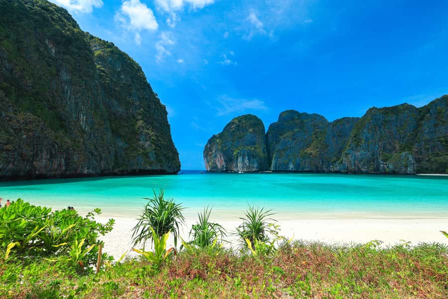 Phuket: Bamboo Island and Phi Phi Islands by Fast Catamaran - Phi Phi Leh offers the best water time