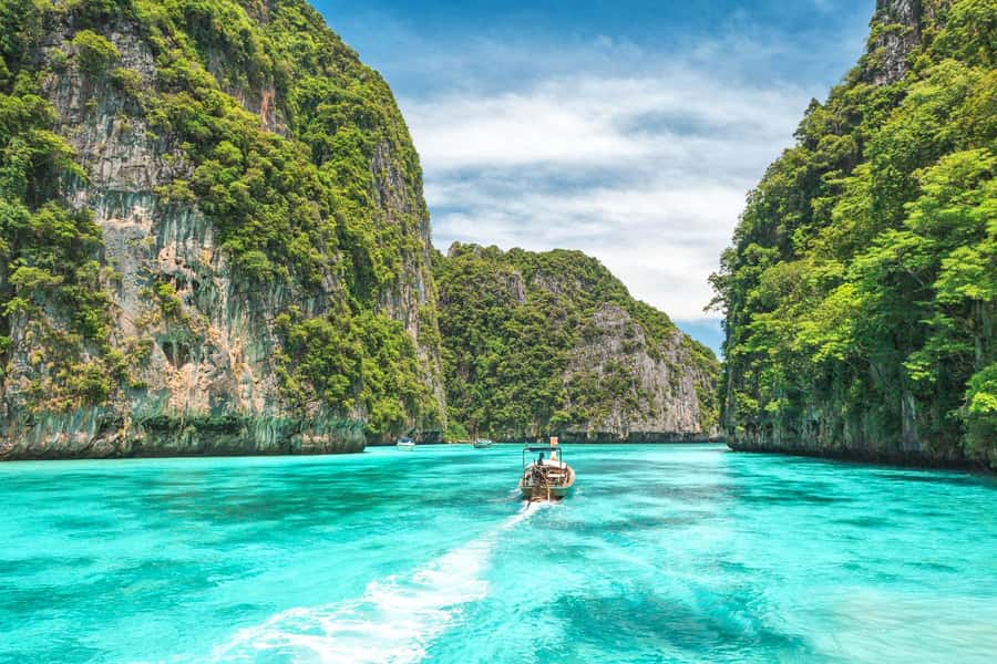 Phuket: Bamboo Island and Phi Phi Islands by Fast Catamaran - Bamboo Island brings the first swim