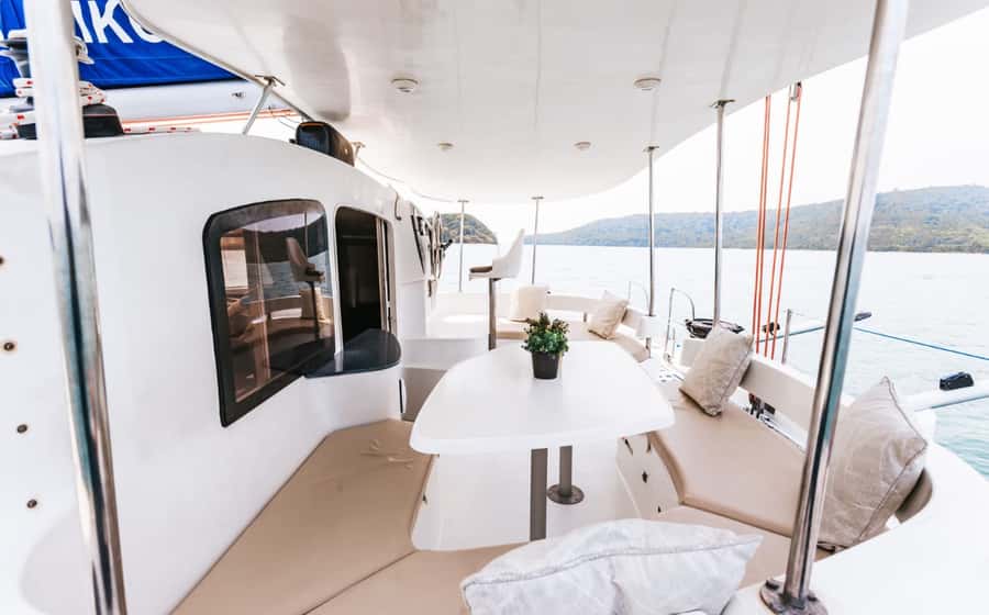 Phuket Catamaran Tour in Coral Island and Sunset Voyage - A large boat can be either a strength or a weakness