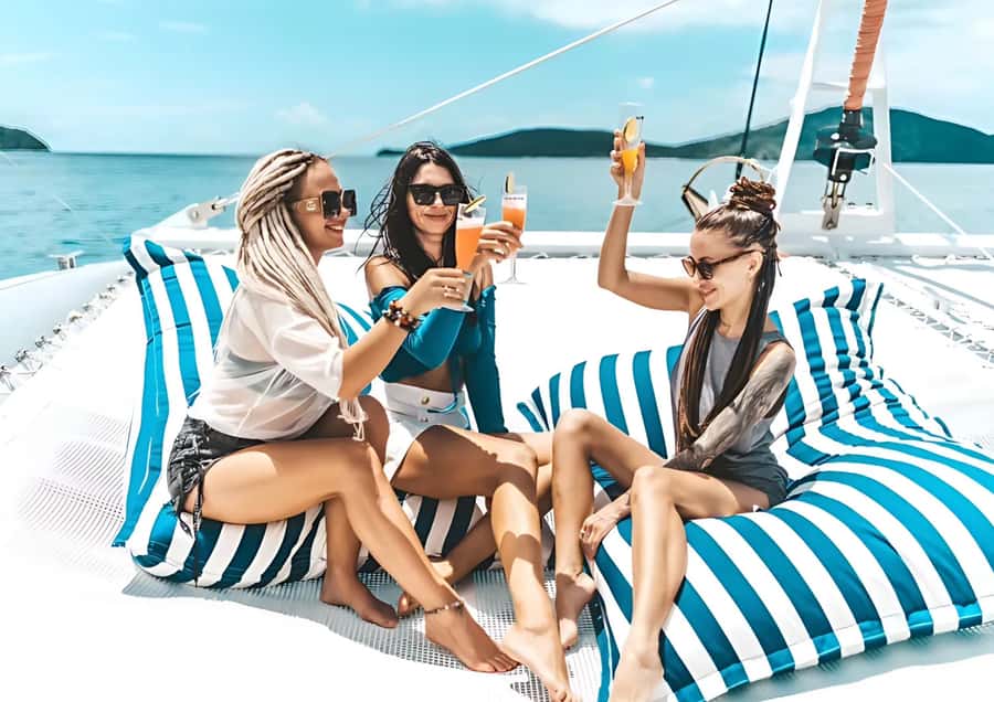 Phuket: Coral, Racha, Promthep Island Catamaran Trip & Lunch - Maiton Island adds a quieter finish