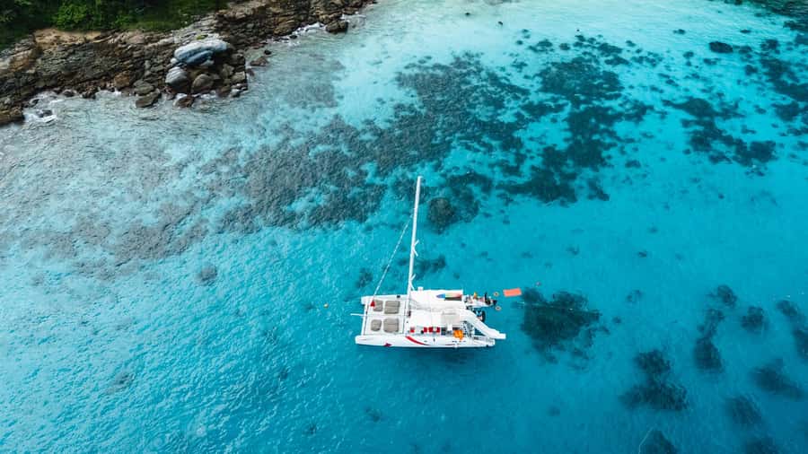 Phuket: Coral, Racha, Promthep Island Catamaran Trip & Lunch - What the $93 price really covers
