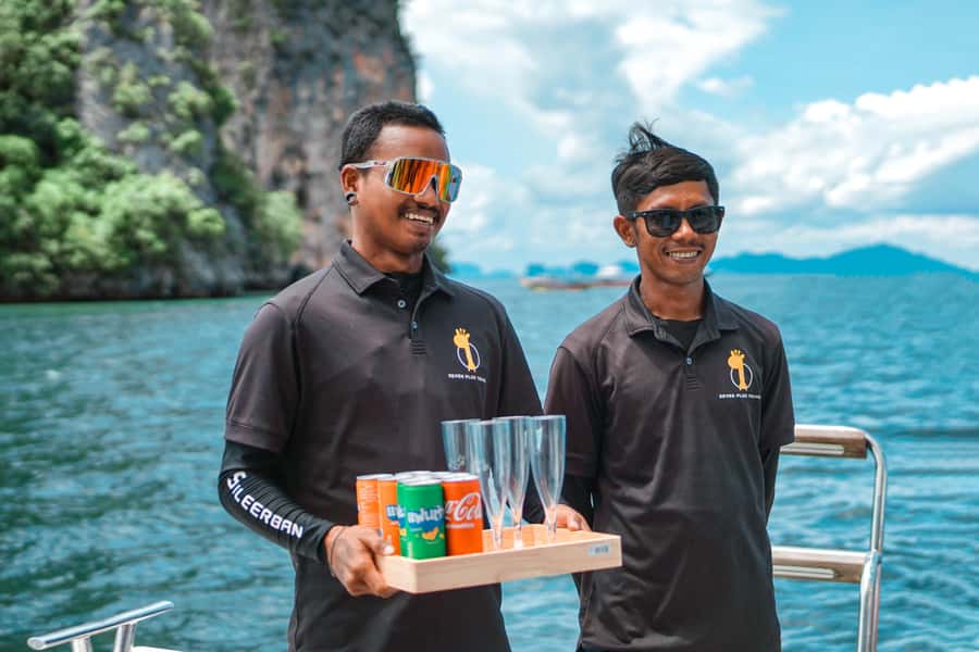 Phuket: Coral & Racha Sunset Luxury Catamaran Party Cruise - Starting at Chalong Pier and settling aboard