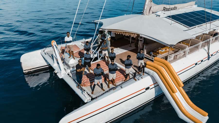 Phuket: Coral & Racha Sunset Luxury Catamaran Party Cruise - Racha Island: the best part for getting in the water