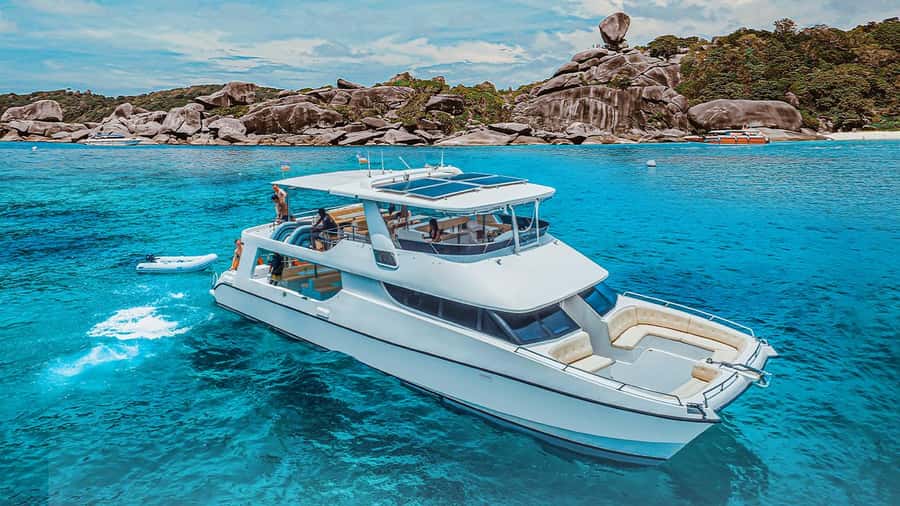 Phuket/Khao Lak: Similan Islands Luxury Catamaran Experience - Island 8 gives the day its postcard moment