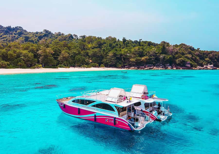 Phuket/Khaolak: Similan Islands Speed Catamaran Premium Trip - Island 8, Sailboat Rock, and Donald Duck Bay