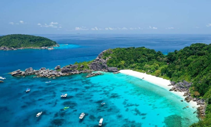 Phuket : Lazy Similan Islands by Catamaran with lunch - Christmas Point and the first look below the surface
