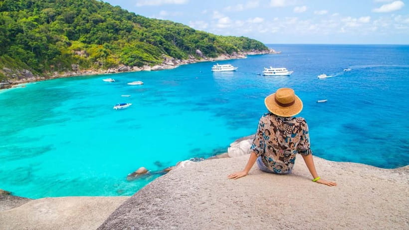 Phuket : Lazy Similan Islands by Catamaran with lunch - Islands No. 5 and 6 bring a second snorkeling session