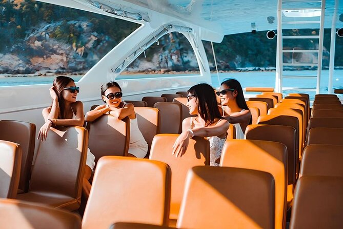Phuket: Phi Phi, Bamboo & Maiton Speed Catamaran Tour - Bamboo Island and the first taste of the Andaman Sea