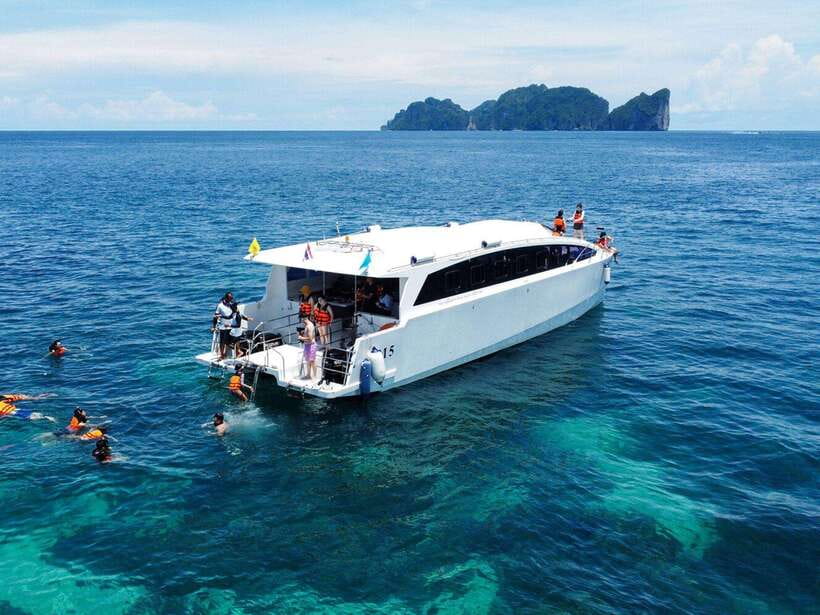 Phuket: Phi Phi, Maya and Khai Or Bamboo Island by Catamaran - Viking Cave and the story in the cliffs