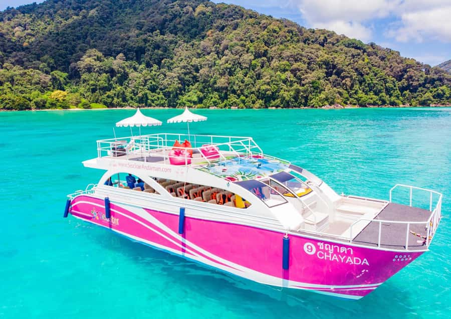 Phuket: Similan Island Day Trip by Speed Boat Catamaran - Koh Miang, Island 4, and lunch on the sand