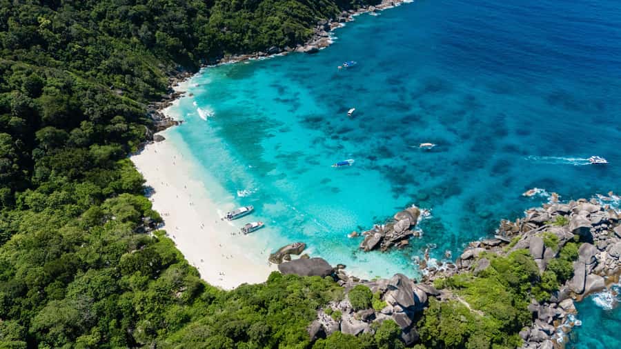 Phuket: Similan Islands Tour by Premium Speed Catamaran - Ko Bangu, the first water stop