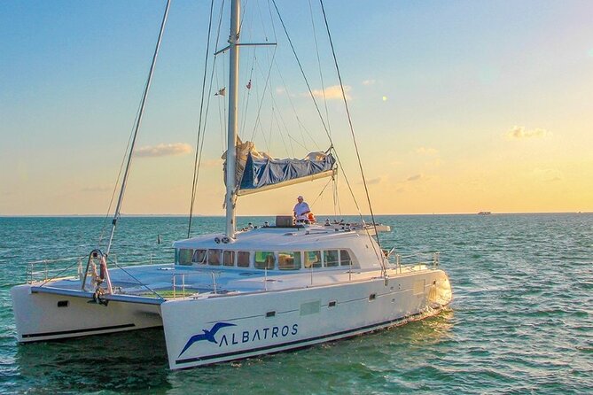 Plus Full Day Catamaran Tour to Isla Mujeres All Inclusive - Snorkeling with equipment supplied