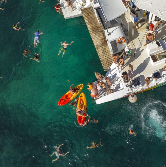 Port d'Alcudia: North Coast Catamaran Cruise with Meal - The sailing rhythm: cruise, anchor, swim, eat