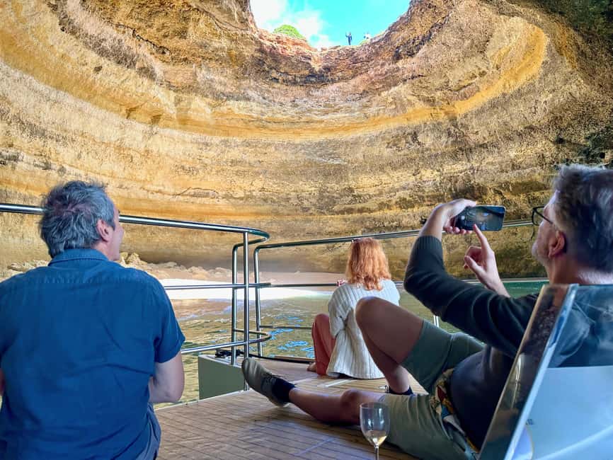 Portimao: SUNSET Benagil Caves Tour | Eco Catamaran - What the $44 price really buys you